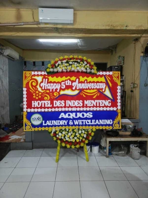 Papan Bunga di Logede Karangnongko